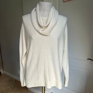 Vince Cowl Neck Cashmere Wool Sweater Sz S